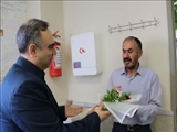 به مناسبت روز معلم و گرامیداشت مقام استاد، اساتید دانشگاه شهید مدنی آذربایجان با اهدای گل تجلیل شدند.