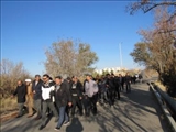 مراسم پیاده روی اساتید و کارکنان دانشگاه شهید مدنی آذربایجان